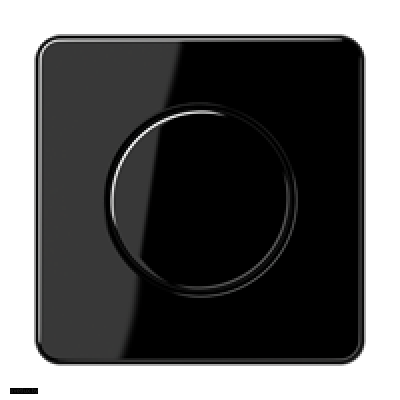 Jung CD 500/CD plus накладка роторного механизма черная CD1540SW