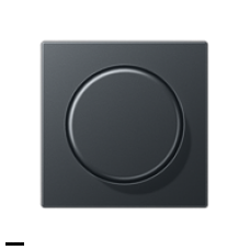 Jung A 500 Антрацит накладка светорегулятора поворотного A1540BFANM