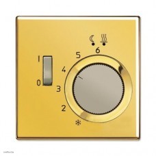Jung LS 990 Блеск золота накладка регулятора теплого пола GOFTR231PL
