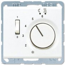 Jung SL 500 Белая накладка регулятора теплого пола SLFTR231PLWW