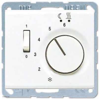 Jung SL 500 Белая накладка регулятора теплого пола SLFTR231PLWW