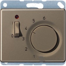 Jung SL 500 Бронза накладка регулятора теплого пола SLFTR231PLGB