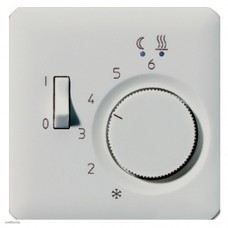 Jung крышка для регулятора подогрева пола  светло-серая CDFTR231PLLG