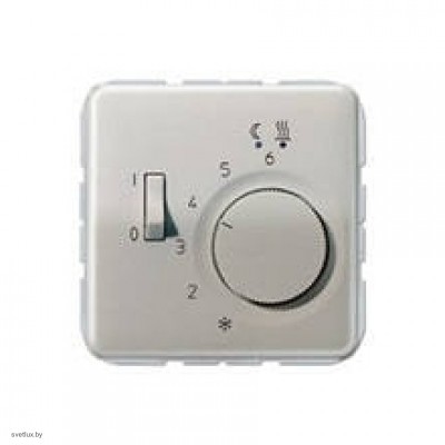 Jung CD 500 крышка для регулятора подогрева пола  платина CDFTR231PLPT