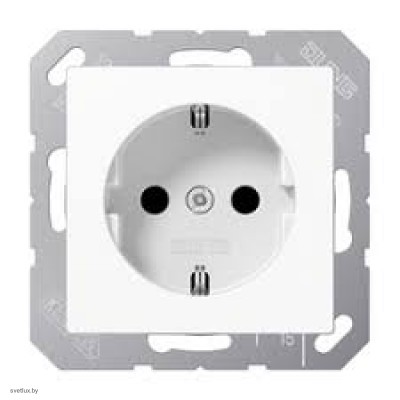 Розетка с заземляющими контактами 16 А / 250 В~ A1520WW