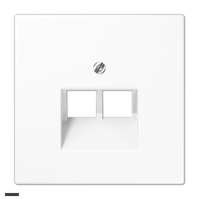 Розетка компьютерная двойная RJ45 6-й кат. EPUAE8-8UPOK6 + A569-2BFPLUAWW