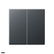 Двухклавишная кнопока без фиксации 10 А / 250 В~ 535U + A595BFANM