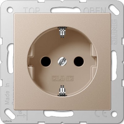Розетка с заземляющими контактами 16 А / 250 В~ с защитой от детей A1520KICH