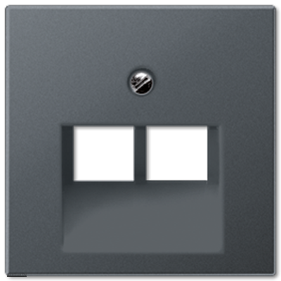 Розетка компьютерная двойная RJ45 6-й кат. EPUAE8-8UPOK6 + A569-2BFPLUAANM