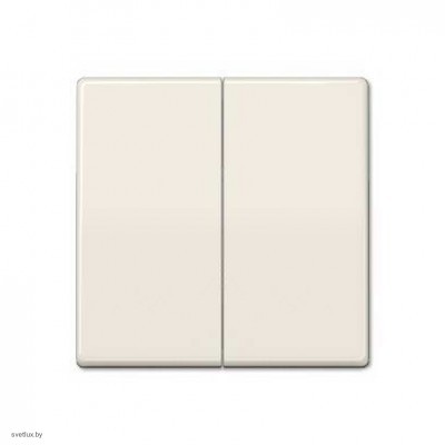 Самовозвратный выключатель сдвоенный проходной 10 А / 250 В~ 509tu + AS591-5