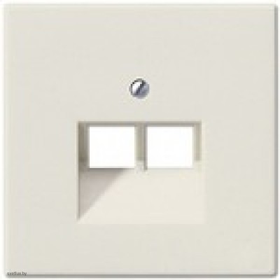 Розетка телефонная двойная RJ11 EPUAE8-8UPO + A569-2BFPLUA