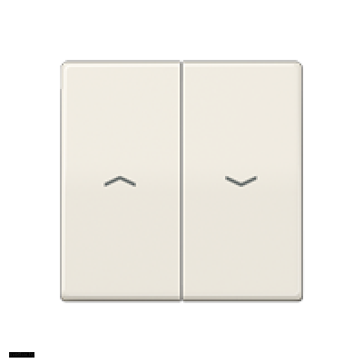 Выключатель управления жалюзи кнопочный, 10 А / 250 В~ 539VU + AS591-5P