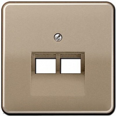 Розетка телефонная двойная RJ11 EPUAE8-8UPO + CD569-2UAGB