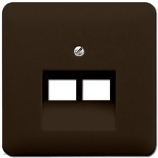 Розетка компьютерная двойная RJ45 6-й кат. EPUAE8-8UPOK6 + CD569-2UABR