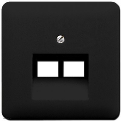 Розетка компьютерная двойная RJ45 6-й кат. EPUAE8-8UPOK6 + CD569-2UASW