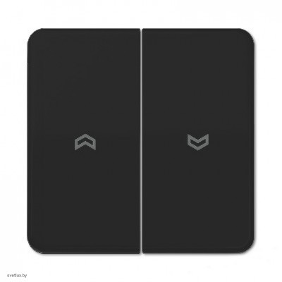 Выключатель управления жалюзи кнопочный, 10 А / 250 В~ 539VU + CD595PSW