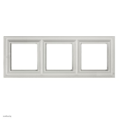 Рамка тройная Jung Eco Profi Deco, белый EPD483WW