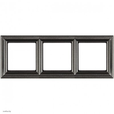 Рамка тройная Jung Eco Profi Deco, антрацит EPD483AN