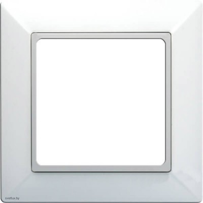 Рамка одинарная Jung Eco Profi, белая EP481WW