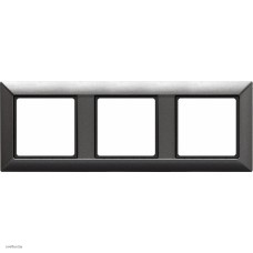 Рамка тройная Jung Eco Profi антрацит EP483AN