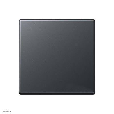 Выключатель одноклавишный Eco Profi 10А, антрацит EP490AN + EP401U