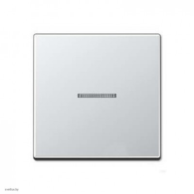 Выключатель одноклавишный с подсветкой Eco Profi  10А, алюминий EP490KOAL + EP401U + 90