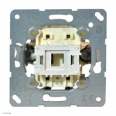 Jung  ECO Profi Механизм выключателя 10АХ, 250V~ однополюсный; белый EP401U