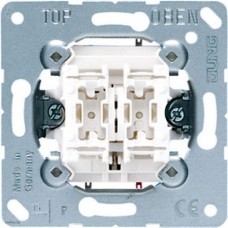 Jung EcoProfi Механизм выключателя проходного 2-х клавишного 10AХ 250V EP409U