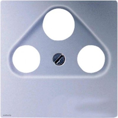 Jung EcoProfi накладка для розетки TV-FM-SAT, алюминий EP561BFPLSATAL