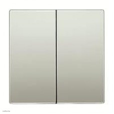 Двухклавишная кнопока без фиксации 10 А / 250 В~ 535U + es2995