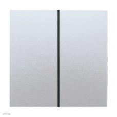 Выключатель двухклавишный, 10 А / 250 В~ 505u + al2995