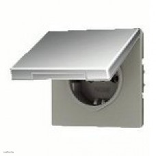 Розетка с заземляющими контактами 16 А / 250 В~, с откидной крышкой GCR1520KL