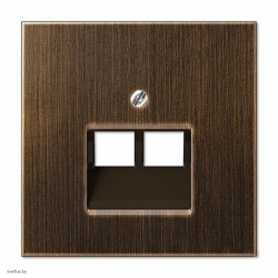 Розетка телефонная двойная RJ11 EPUAE8-8UPO + ME2969-2UAAT