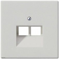 Розетка компьютерная двойная RJ45 6-й кат. EPUAE8-8UPOK6 + LS969-2UALG