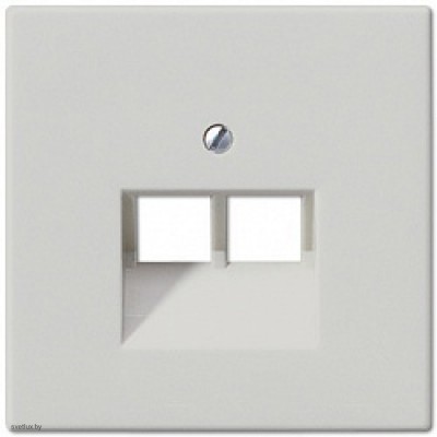 Розетка компьютерная двойная RJ45 6-й кат. EPUAE8-8UPOK6 + LS969-2UALG