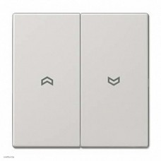 Выключатель управления жалюзи клавишный, 10 А / 250 В~ 509VU + LS995PLG