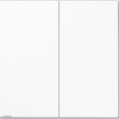 Двухклавишная кнопока без фиксации 10 А / 250 В~ 535U + ls995ww