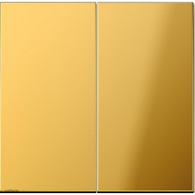 Двухклавишная кнопока без фиксации 10 А / 250 В~ 535U + GO2995