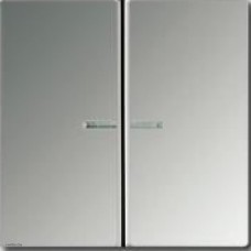 Выключатель двухклавишный с подсветкой, 10 А / 250 В~ 505u5 + es2995ko5