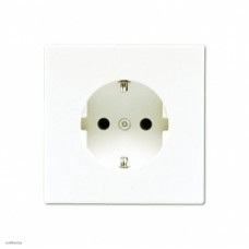 Розетка с заземляющими контактами 16 А / 250 В~ с защитой от детей LS1520KIWW