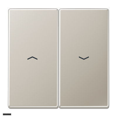 Выключатель управления жалюзи клавишный, 10 А / 250 В~ 509VU + es2995p