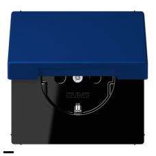 Розетка с заземляющими контактами 16 А / 250 В~, с откидной крышкой LC1520KIKL4320T