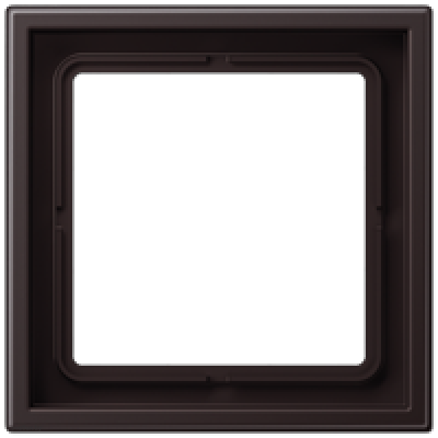 Рамка на 1 пост Jung LS Zero dark LSZAL981BFD