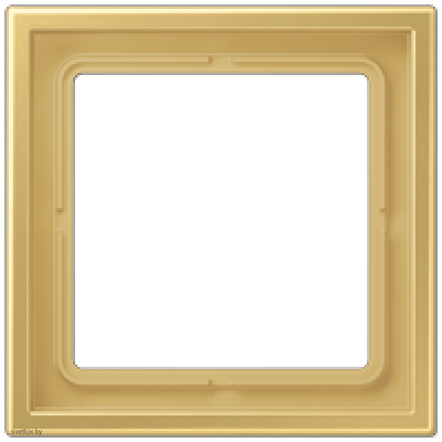 Рамка на 1 пост Jung LS Zero латунь Classic LSZME981BFC