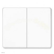 Самовозвратный выключатель сдвоенный проходной 10 А / 250 В~ 509tu + sl595ww