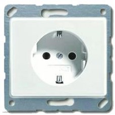 Розетка с заземляющими контактами 16 А / 250 В~ sl520ww