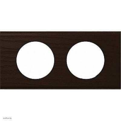 Рамка двухместная Legrand Celiane, венге 69202