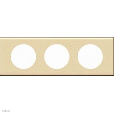 Рамка трехместная Legrand Celiane, клен 69213