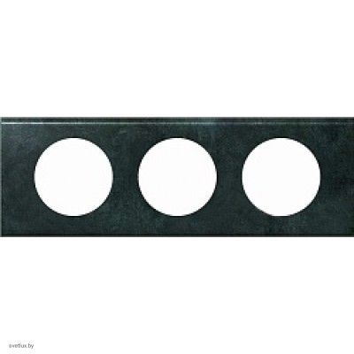 Рамка трехместная Legrand Celiane, патина медь 69273