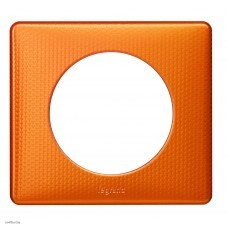 Рамка одноместная Legrand Celiane, оранж пунктум 68761